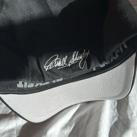 NWOT Vntg Cobra Shelby Embroidered signed flexfit baseball cap small-medium fit - Picture 2 of 4